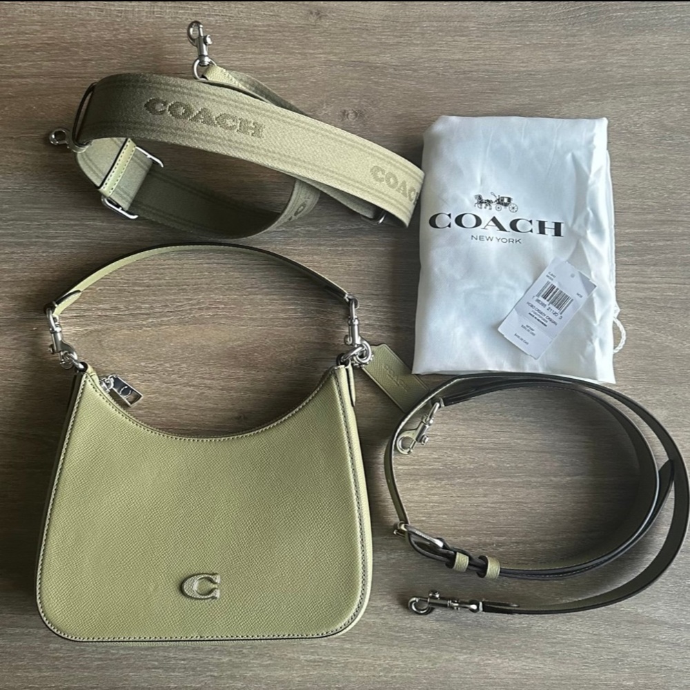 Coach Hobo small cross grain leather crossbody